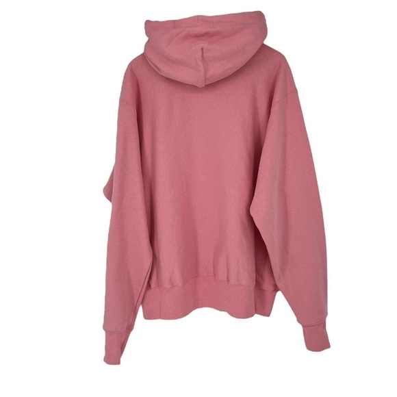 Champion reverse weave heavy weight SZ Large bubblegum, Pink Hoodie NEW! - Picture 3 of 9
